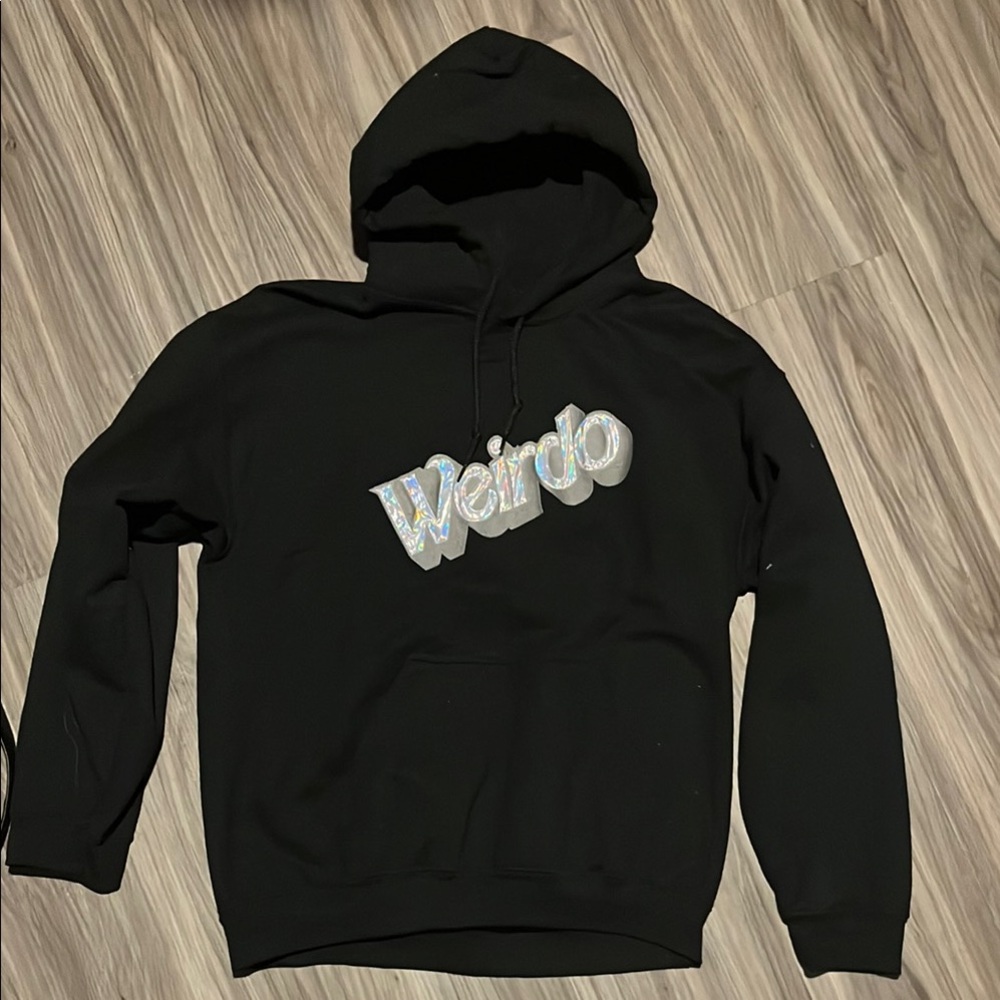Weirdo Black Hoodie